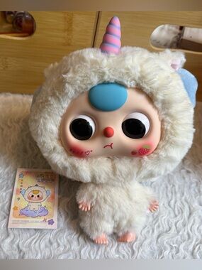 400% BABY THREE - BIG HEAD Unicorn pouch bag